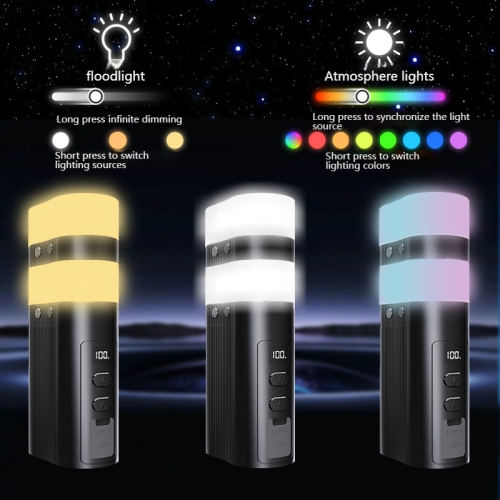 Lampe de camping d'extérieur, très longue autonomie de batterie, lampe de camping d'urgence rechargeable pour tente d'extérieur LED super lumineuse -