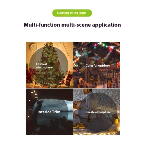 Lanterne de camping solaire Jeu de lumières Lumière colorée Équipement de camping Lampe de tente - Lumière chaude + Solaire + 2000 mA + Ceinture