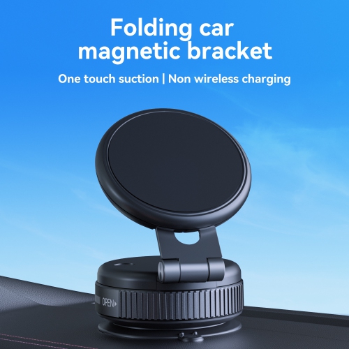 New magsafe strong vacuum suction cup car mobile phone holder telescopic folding magnetic mobile phone holder