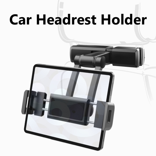 Hot selling car back seat tablet holder can be used for car headrest mobile phone tablet holder, easy to install rotating bracket