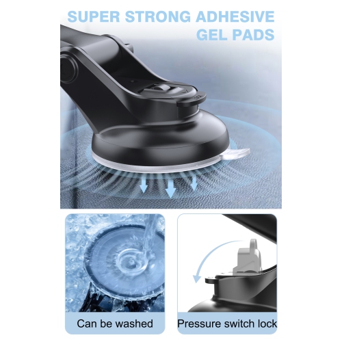 Le support de navigation de téléphone mobile de voiture populaire Support de navigation de tige télescopique Ventouse de fixation de téléphone mobile