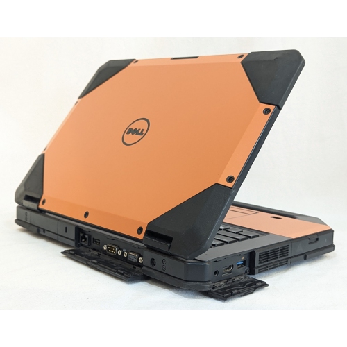 (Refurbished - Good) Dell Latitude Rugged 5414, 14" FHD Non-touch Laptop, Core i5 6th Gen, 8GB RAM, 250GB SSD, Windows 11 Pro (Orange)