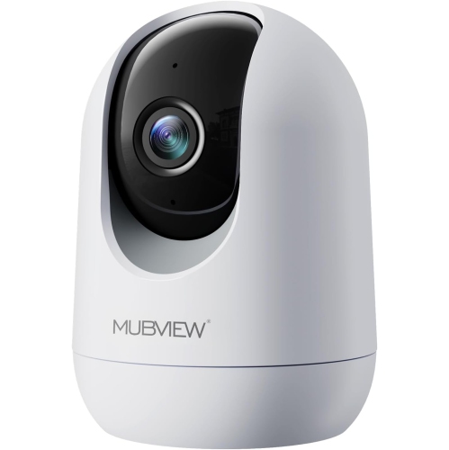 Indoor Security Camera 2K, Pet Camera with Phone App, WiFi Cameras for Home Security Camera for Dog/Baby Monitor/Elder Pan Tilt, 2.4G, 24/7, 2-Way