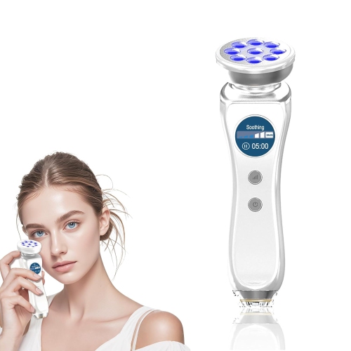 Beauty Massager for Face and Neck,Facial Massager for Skin Care,Red Light Skin Tester,Beauty Device for Facial Skin Tightening & Smooth