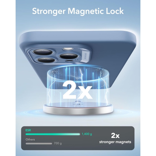 iPhone 16 Pro Case with MagSafe – Slim Shockproof Silicone Cover, Magnetic Charging Support, Full Screen & Camera Protection, Soft Microfiber Lining