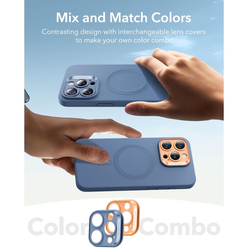 iPhone 16 Pro Case with MagSafe – Slim Shockproof Silicone Cover, Magnetic Charging Support, Full Screen & Camera Protection, Soft Microfiber Lining