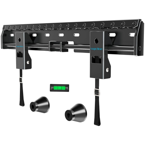 Supcline TV Wall Mount for 26-65 Inch TV up to 154 lbs, Studless Wall Mount TV Bracket with Max VESA 400x400mm, Low Profile Drywall , Easy Install No