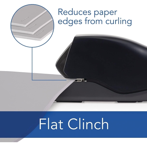 Swingline – Agrafeuse électrique de bureau 502e, capacité de 25 feuilles, sans bourrage, noir