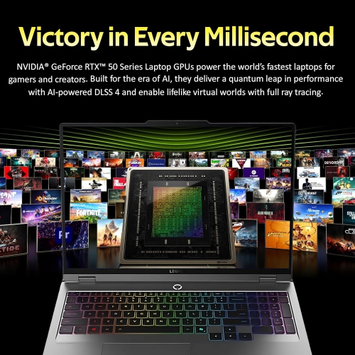 Lenovo Legion 5 16" Gaming Laptop, Intel Ultra 9 275HX, NVIDIA GeForce RTX 5060 8GB GDDR7, 1TB SSD,32GB DDR5, 24-Zone RGB Backlit Keyboard,Win 11,