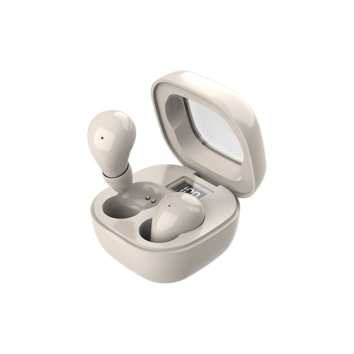 Invisible Mini Earbuds Wireless Bluetooth,Tiny Hidden Earbuds for Work,Small Headphones,Invisible Sleep Wireless Earphone for Side Sleepers-Beige