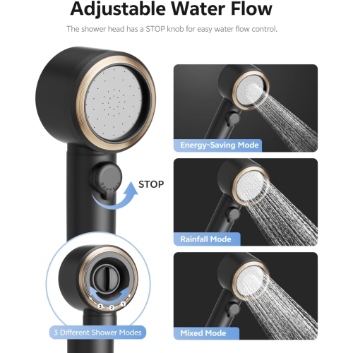 Douche portative,Douche de camping rechargeable,Pompe de douche portative 6,0 L/min,Douche extérieure pour le camping Randonnée Lavage de voyage