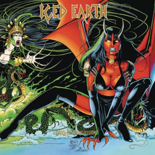 THE CIRCLE MUSIC  Iced Earth - Days Of Purgatory - (Limited Edition, Deluxe Edition, Colored Vinyl, Gold, Silver) - [Vinyl]