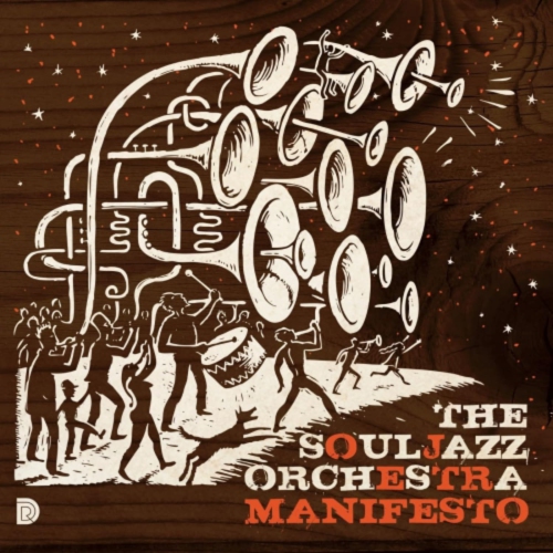 DO RIGHT MUSIC  The Souljazz Orchestra - Manifesto - (Limited Edition, Colored Vinyl, Orange) - [Vinyl]