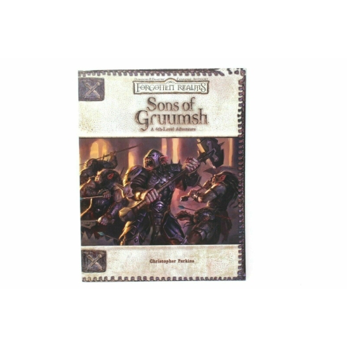 Dungeons & Dragons DDR 3.5 Forgotten Realms Sons of Gruumsh 4th Level Adventure New