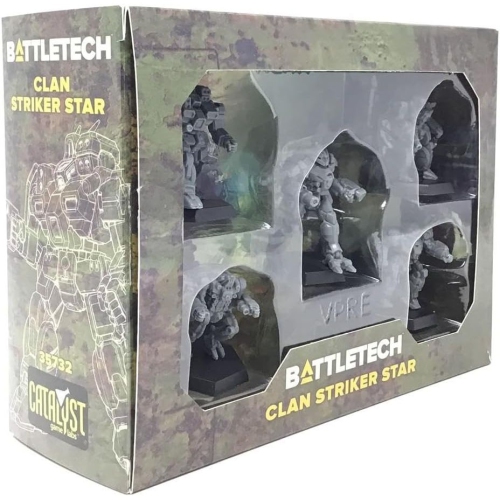 BATTLETECH CLAN STRIKER STAR New