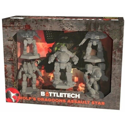 BATTLETECH FORCEPACK WOLF'S DRAGOONS ASSAULT STAR