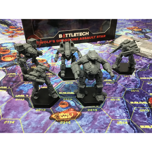 BATTLETECH FORCEPACK WOLF'S DRAGOONS ASSAULT STAR