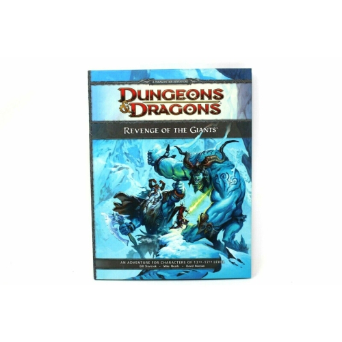 Dungeons and Dragons DDR 4E Revenge of the Giants New