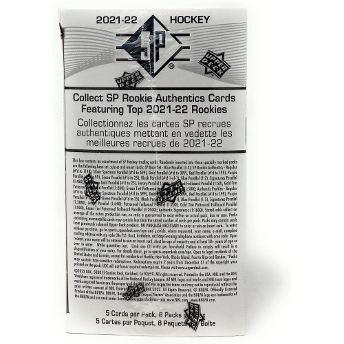 2022 UPPER DECK SP HOCKEY BLASTER NEW