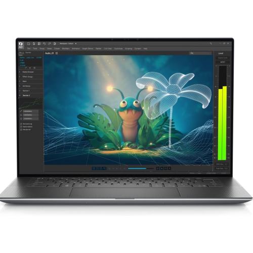 Refurbished - Dell Precision 5570 15.6" 4K UHD+ Touchscreen Workstation - Silver (Intel Core i7-12800H/32GB DDR5/512GB SSD/Nvidia RTX A2000