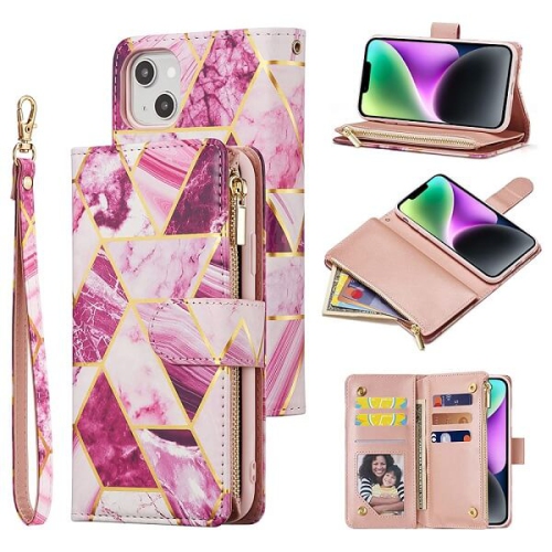 TASNIM  Case for Iphone 14 Pro Max Wallet Case, Card Holder Slots, Wrist Strap, Tpu Interior Protective, Stand Pu Leather Folio Flip Cases Cover, 14