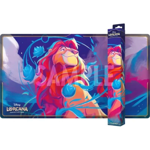 DISNEY LORCANA PLAYMAT SET 9 MAT B MUFASA
