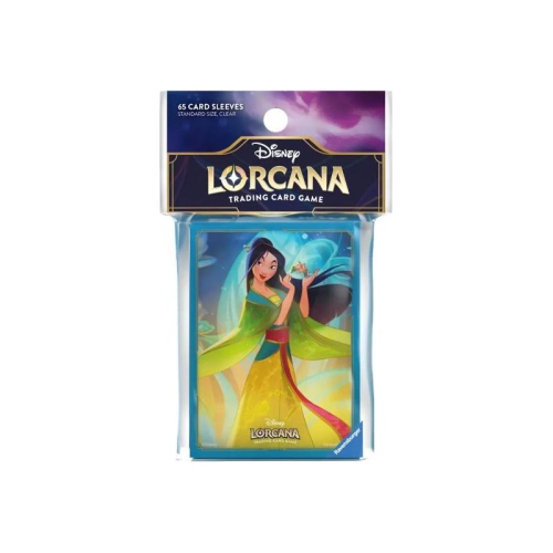 DISNEY LORCANA CARD SLEEVES SET 9 PACK B MULAN
