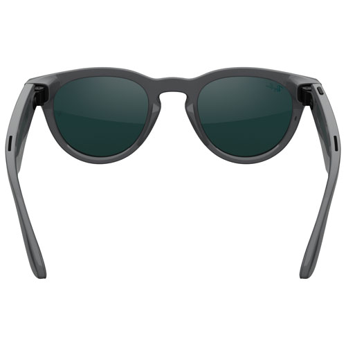 Lunettes Headliner de Ray-Ban | Meta avec IA, photo, vidéo, audio et messagerie - Gris astéroïde brillant/Transitions émeraude