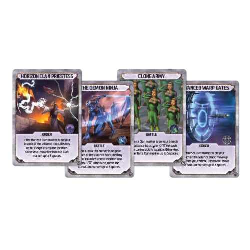 STARSHIP SAMURAI EXP. SHATTERED ALLIANCES BOARD GAME NEW