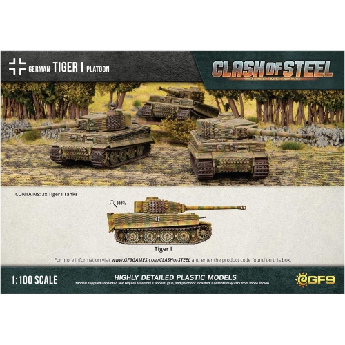Clash of Steel Tiger I Tank Platoon