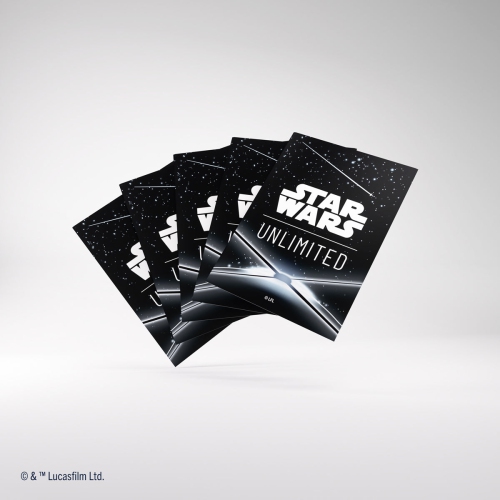 Star Wars: Unlimited Art Sleeves: Card Back Black
