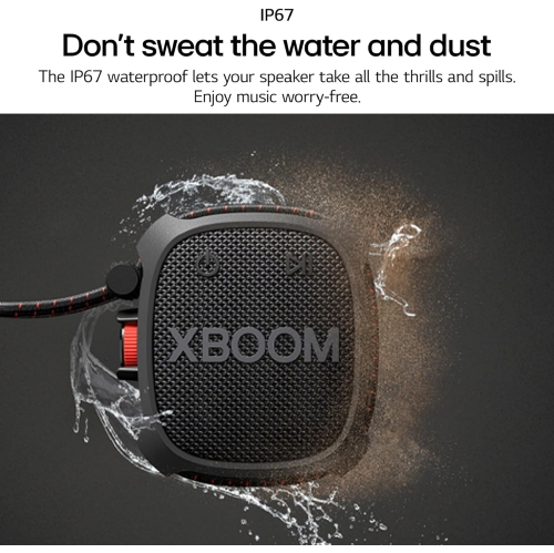 LG - XBOOM Go Wireless Speaker with Powerful Sound and up to 10 HRS of Battery - NEW SEALED