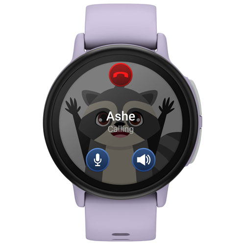 Montre intelligente de 43 mm pour enfants Bounce 2 de Garmin - Mauve pâle