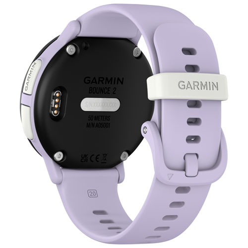 Montre intelligente de 43 mm pour enfants Bounce 2 de Garmin - Mauve pâle