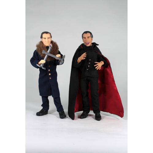 Mego - World’s Greatest Mego Monsters - Hammer Horror Dracula & Van Helsing 8" Action Figure 2-Pack with Collectible Coin [COLLECTIBLES]