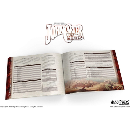 John Carter of Mars&nbsp;: Trousse du narrateur
