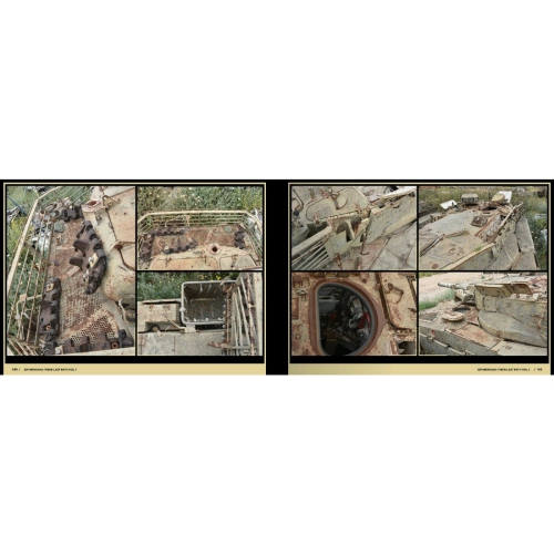Abteilung502 LEUR DERNIER CHEMIN IDF Tank Wrecks Merkava MK 1 et 2 Nouveau