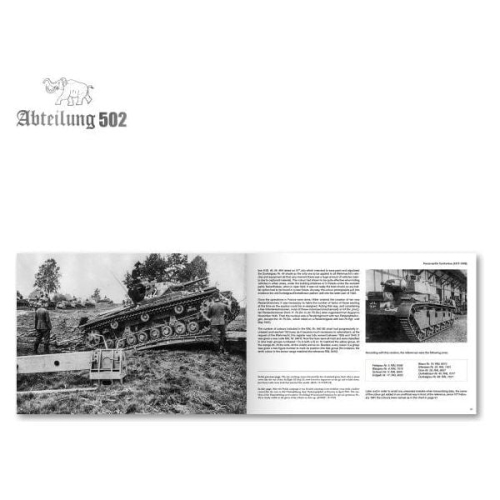 Abteilung502 PANZERWAFFE TARNFARBEN - Camouflage ALLEMAND ARMOURED FORCE Nouveau