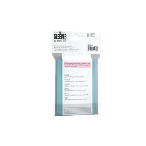 Sleeves: Just Sleeves: Japanese Size Clear New