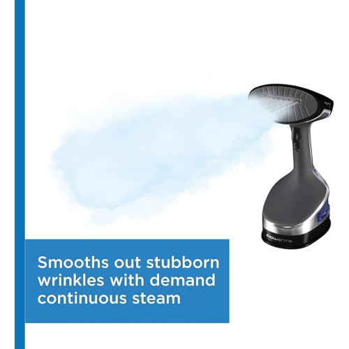 Rowenta Hand Steamer for Clothes, X-Cel Handheld Steamer, 25-Second Heat-Up, Powerful Steam, Long Cord, 1875W Clothes Steamer, Travel Must Have,