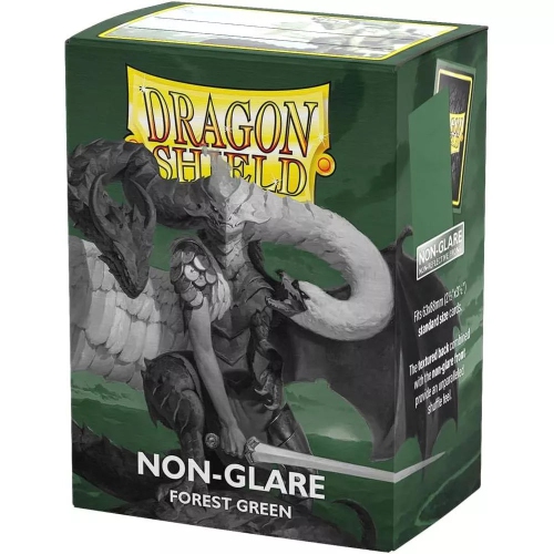 DRAGON SHIELD MATTE NON-GLARE FOREST GREEN 100ct