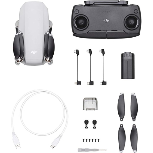 Remis à neuf - Quadricoptère FlyCam Mavic Mini de DJI avec cardan à 3 axes et caméra 2,7K