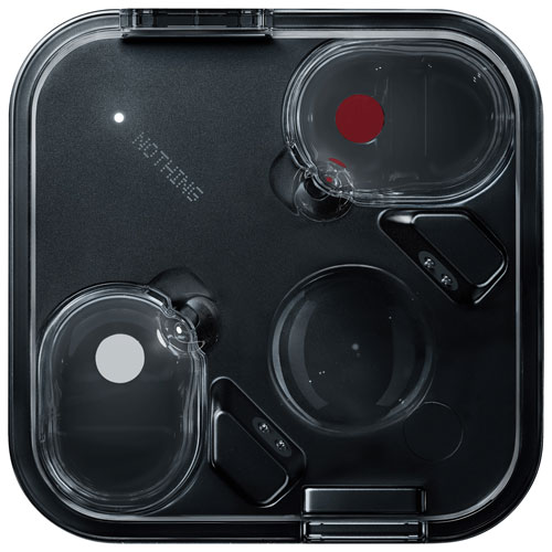 Écouteurs boutons 100 % sans fil à suppression du bruit Ear de Nothing - Noir - Partenaire de détail exclusif