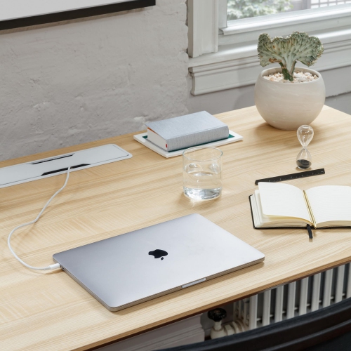 Bureau Branch de 48 po – Style moderne, surface de travail spacieuse, construction durable, gestion des câbles intégrée – Surface en