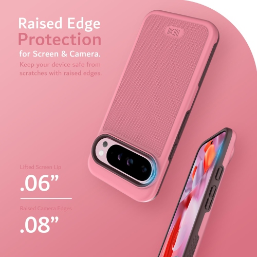 TUDIA MergeGrip for Google Pixel 9 Pro XL Case 2024 Magsafe Compatible - Smokey Pink