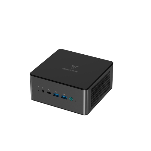 MINI PC Minisforum UM890 Pro（32+1TB), AMD Ryzen™ 9 8945HS Processor, 8 Cores/16 Threads, Black