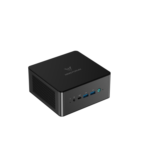 MINI PC Minisforum UM890 Pro（32+1TB), AMD Ryzen™ 9 8945HS Processor, 8 Cores/16 Threads, Black