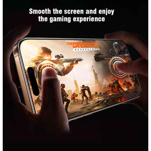 Tempered Glass Screen Protector for Samsung Galaxy S25: Full screen, no holes, no black borders - Ready to apply.