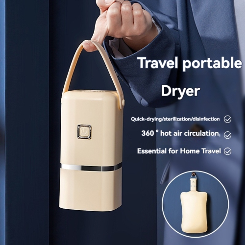 Portable Dryer | Folding Home and Travel Dryer | UV Sterilization + 70°C Pasteurization | 30-Minute Quick Dry | Suitable for Baby Clothes, Dorms, and