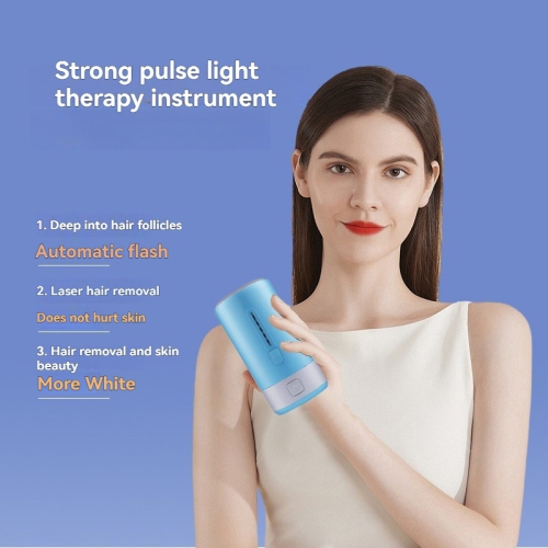 IPL laser hair removal device for home use, painless full-body hair removal, five-speed adjustment, automatic flash, manual and automatic, two-in-one